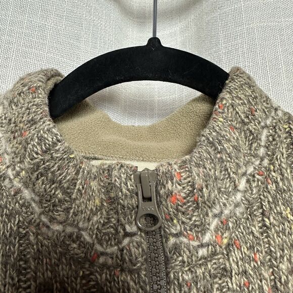 Woolrich Full Zip Sweater Vest Womens L Wool Stretch Outdoors Cozy Hiking Camp - Picture 5 of 10